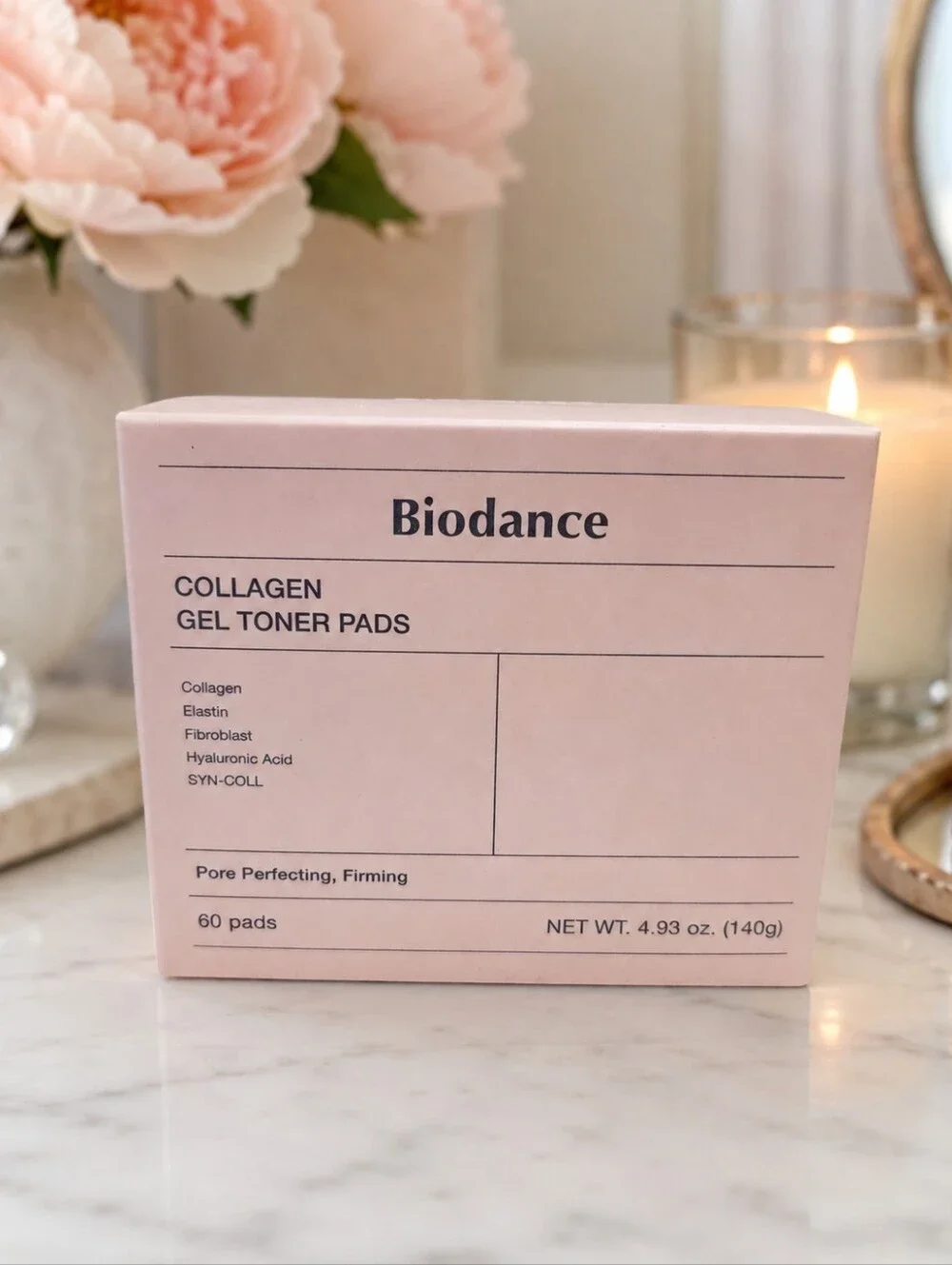 Biodance Collagen Gel Toner Pads 60ct Pore Perfecting Firming K-Beauty New